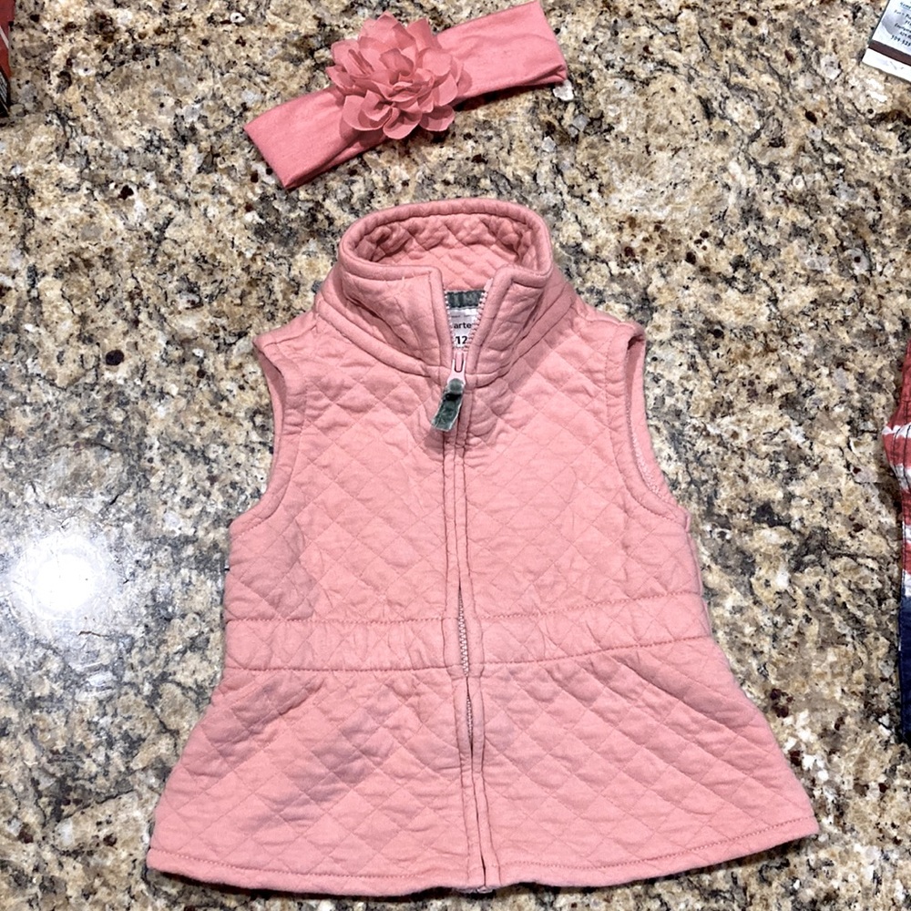 Vest & bow headband